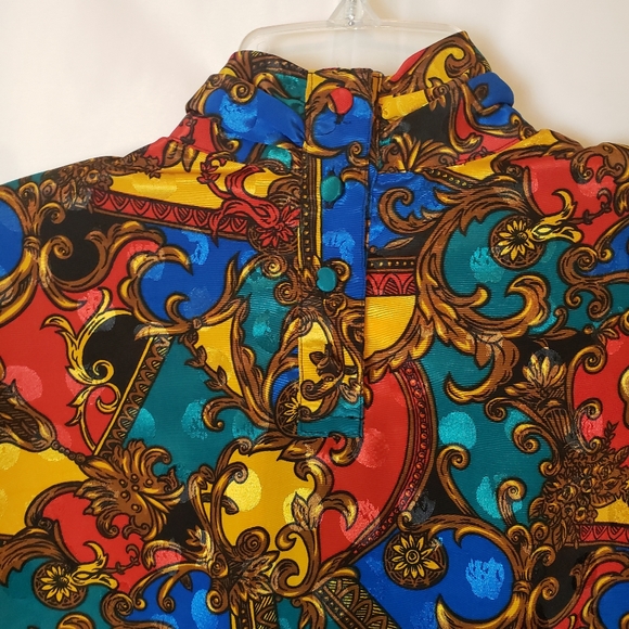 Laura & Jayne Collection Vintage Colorful Blouse - Picture 9 of 11